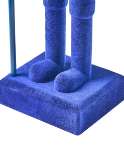 Set di 2 figure FLATEY Schiaccianoci 40 cm Blu