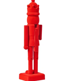 Set di 2 figure FLATEY Schiaccianoci 40 cm Rosso