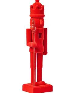 Set di 2 figure FLATEY Schiaccianoci 40 cm Rosso