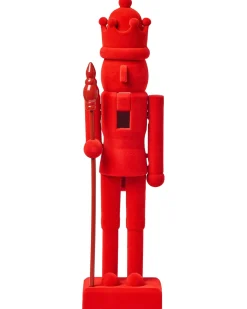 Set di 2 figure FLATEY Schiaccianoci 40 cm Rosso