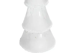 Set di 3 figure LED KIERINKI Albero di Natale 22/27/33 cm Bianco