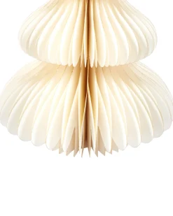 Set di 3 figure NILGIRI Albero di Natale 15/20/25 cm Beige