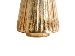 Set di 3 figure OYEREN Albero di Natale 21/29/37 cm Oro