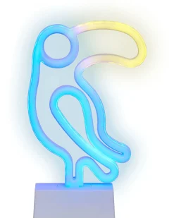Set di 3 insegne LED al neon MABEL Multicolore