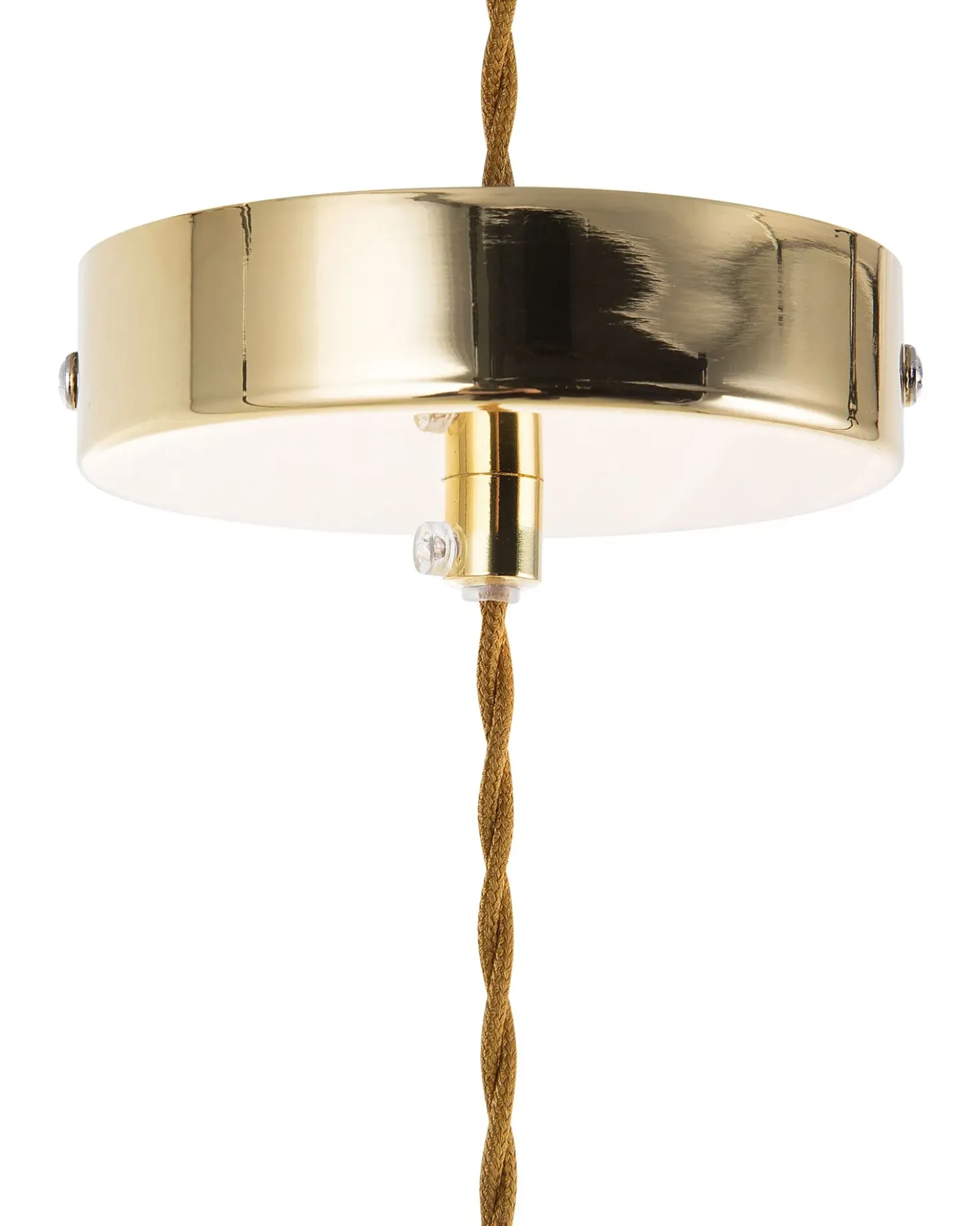 Set di 2 lampadari ANZA Vetro Oro