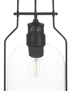 Set di 2 lampadari BASHILO Metallo Nero