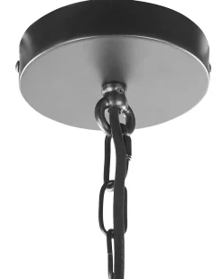 Set di 2 lampadari BASHILO Metallo Nero