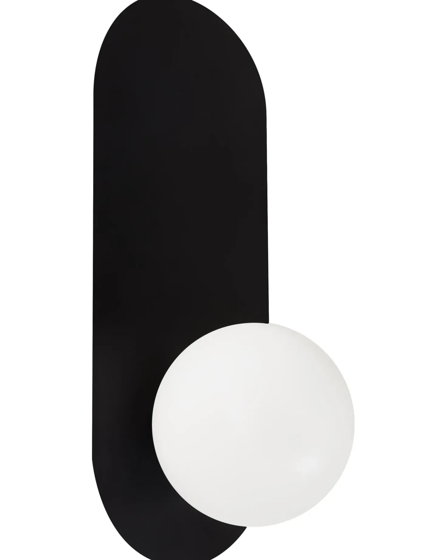 Set di 2 lampade da parete LEISI Nero