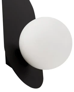 Set di 2 lampade da parete LEISI Nero