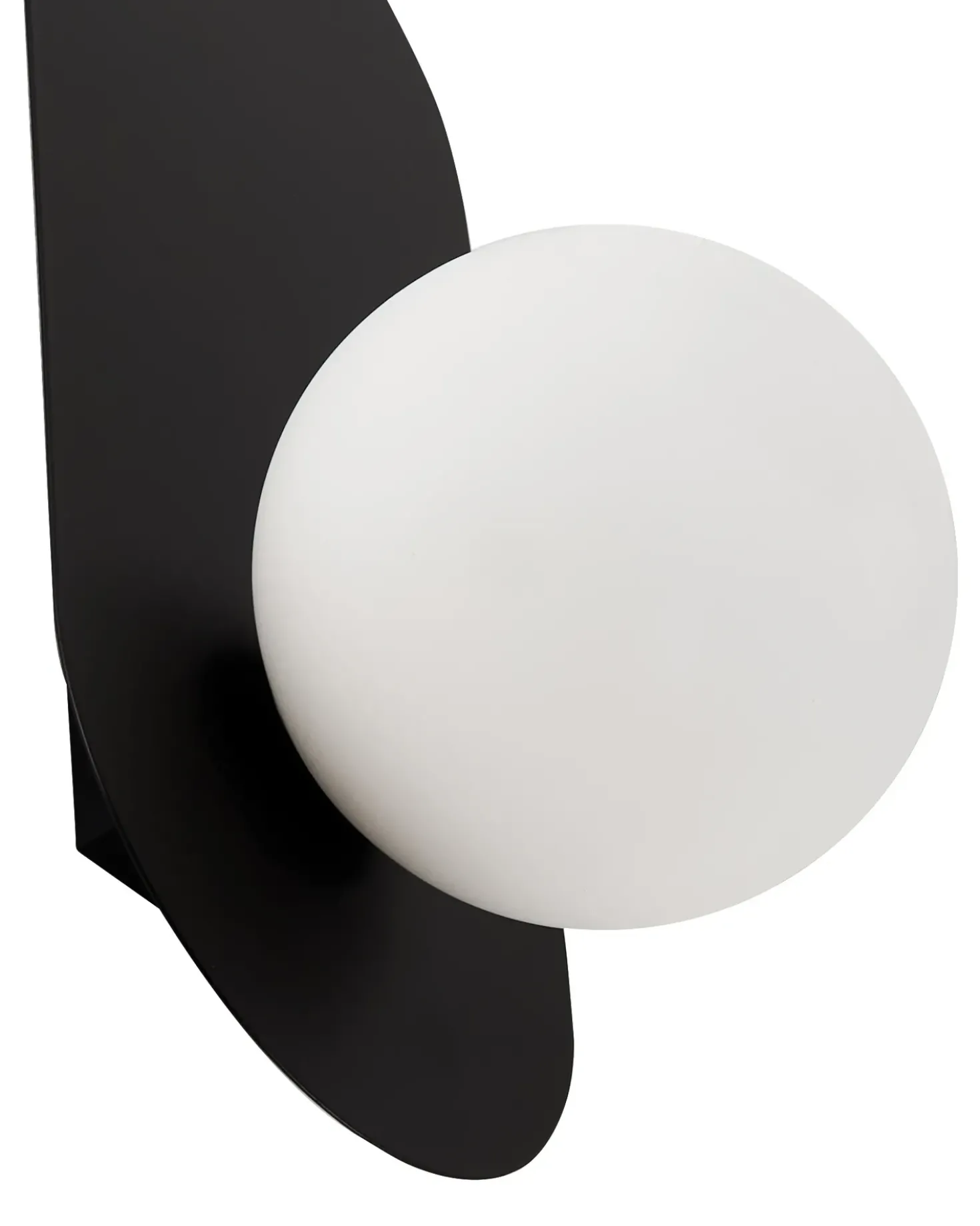 Set di 2 lampade da parete LEISI Nero