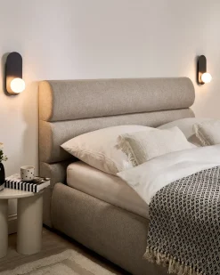 Set di 2 lampade da parete LEISI Nero