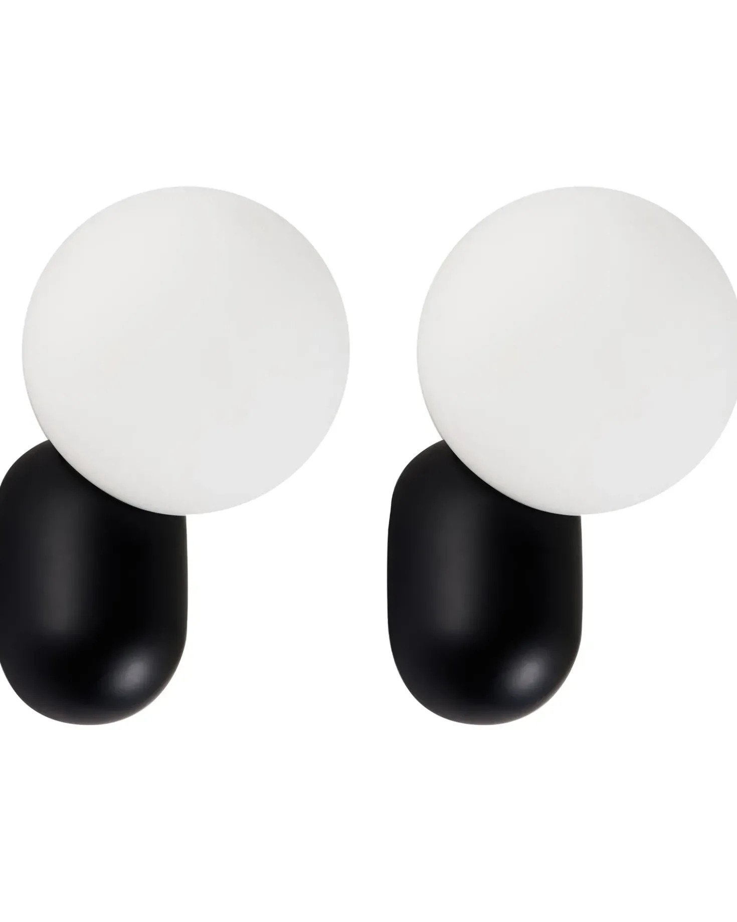 Set di 2 lampade da parete HELME Nero