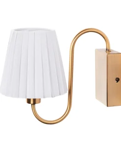 Set di 2 lampade da parete TOLKA Metallo Bianco