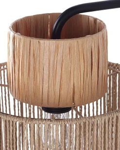 Set di 2 lampade da parete JAMMA Corda di carta Naturale