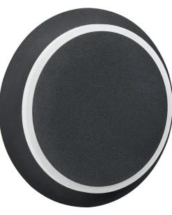 Set di 2 lampade da parete SEMNON LED Metallo Nero