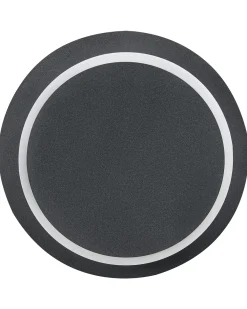 Set di 2 lampade da parete SEMNON LED Metallo Nero