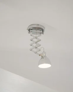 Set di 2 lampade da parete HARRINGTON Regolabile Metallo Argento
