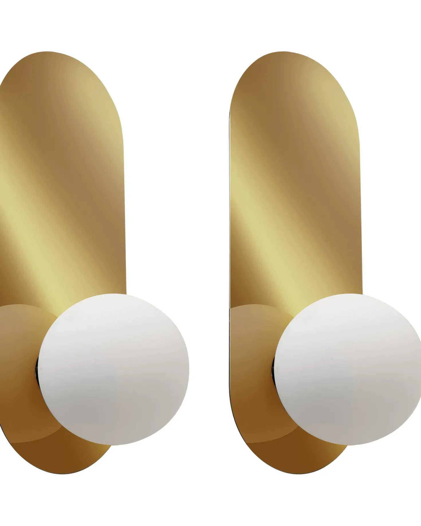 Set di 2 lampade da parete LEISI Oro