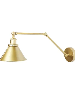 Set di 2 lampade da parete NARVA Regolabile Metallo Oro