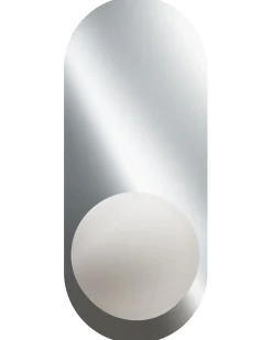 Set di 2 lampade da parete LEISI Argento