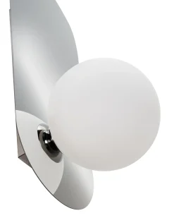 Set di 2 lampade da parete LEISI Argento