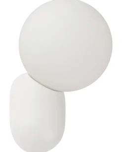Set di 2 lampade da parete HELME Bianco