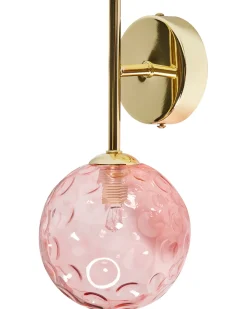 Set di 2 lampade da parete ANADYR Vetro Rosa