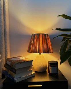 Set di 2 lampade da tavolo ARWADITO Ceramica Bianco sporco