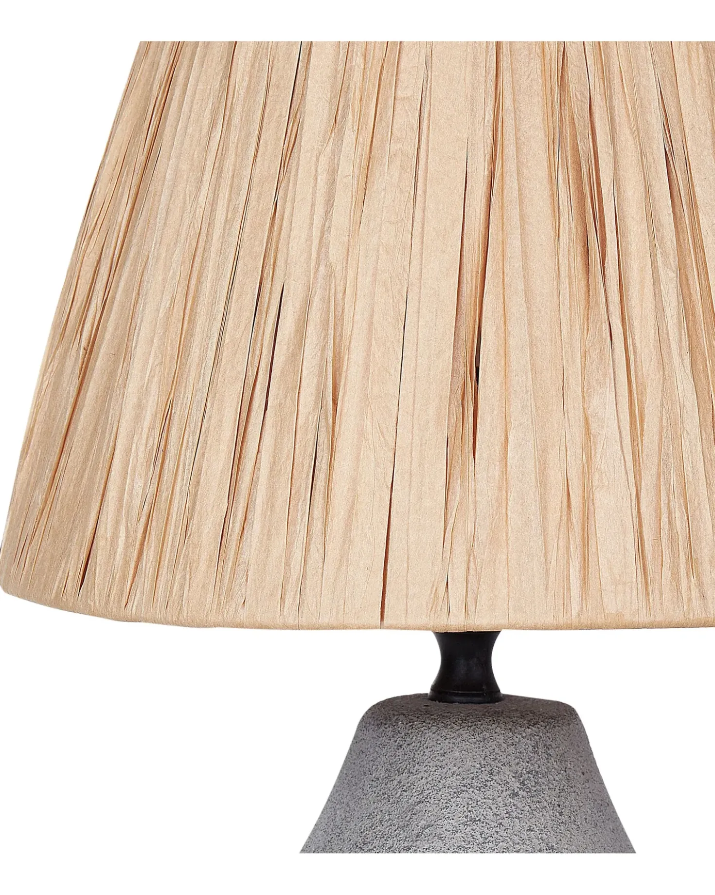 Set di 2 lampade da tavolo ARWADITO Ceramica Grigio