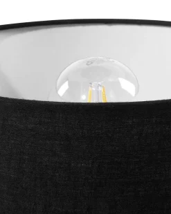 Set di 2 lampade da tavolo TOBOL Legno di frassino Nero