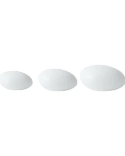 Set di 3 lampade decorative a LED per esterni FARALLON con telecomando Bianco