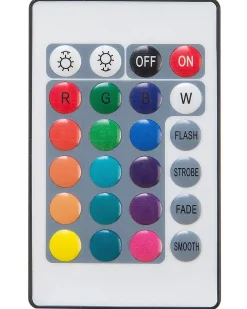 Set di 3 lampade solari a sfera LED per esterni LOBAINA con telecomando Bianco