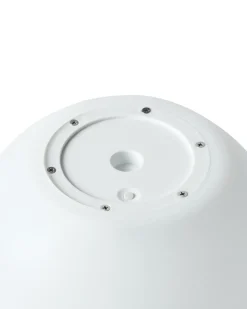 Set di 3 lampade solari a sfera LED per esterni LOBAINA con telecomando Bianco