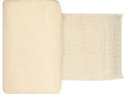Set di 2 Lettini Prendisole SORONI Metallo Beige