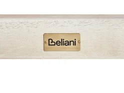 Set di 2 Lettini Prendisole con Cuscini AZZANELLO Legno d'acacia Bianco sporco
