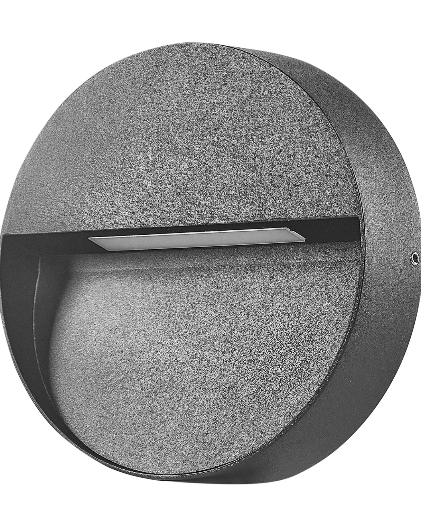 Set di 2 luci da parete da giardino a LED POMPTON Nero