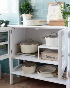 Set di 10 padelle ELITE PRO Bianco sporco