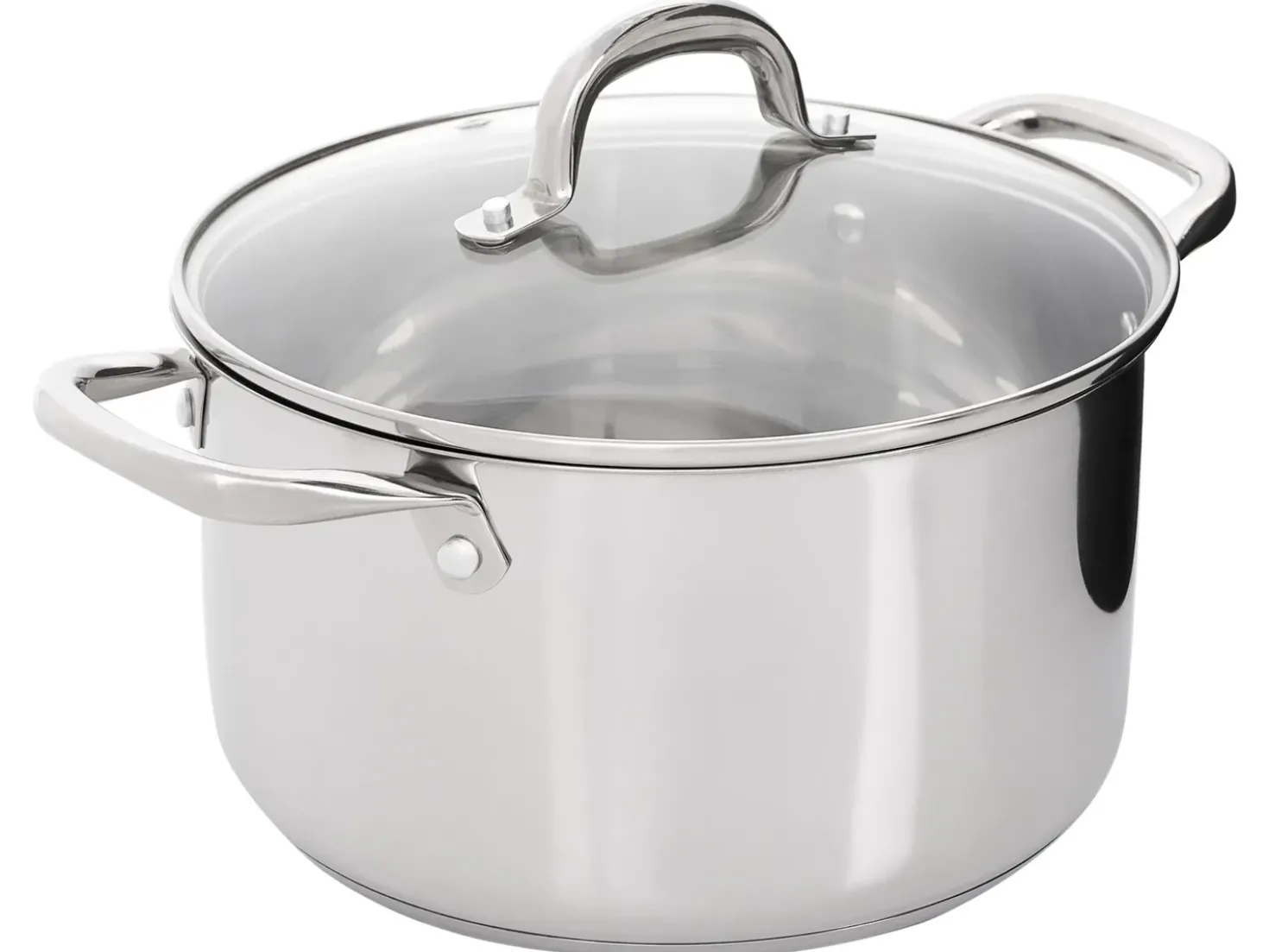 Set di 7 padelle PRIMECOOK Acciaio inox Argento