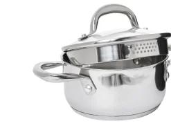 Set di 7 padelle PRIMECOOK Acciaio inox Argento