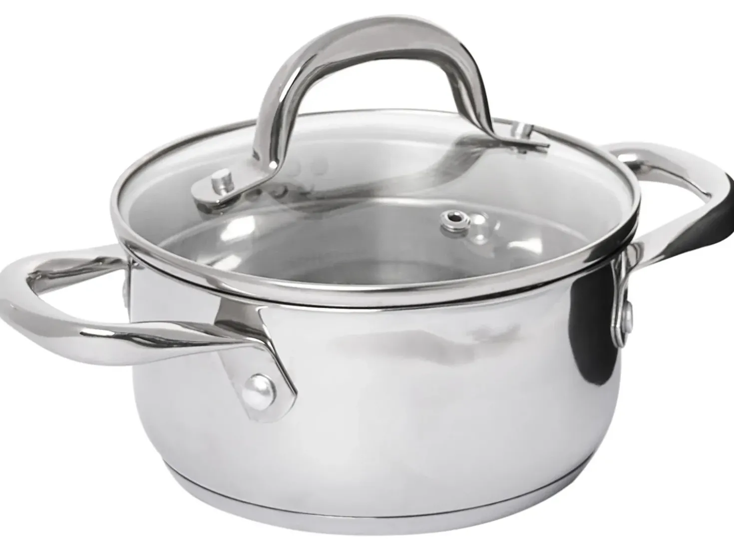 Set di 7 padelle PRIMECOOK Acciaio inox Argento