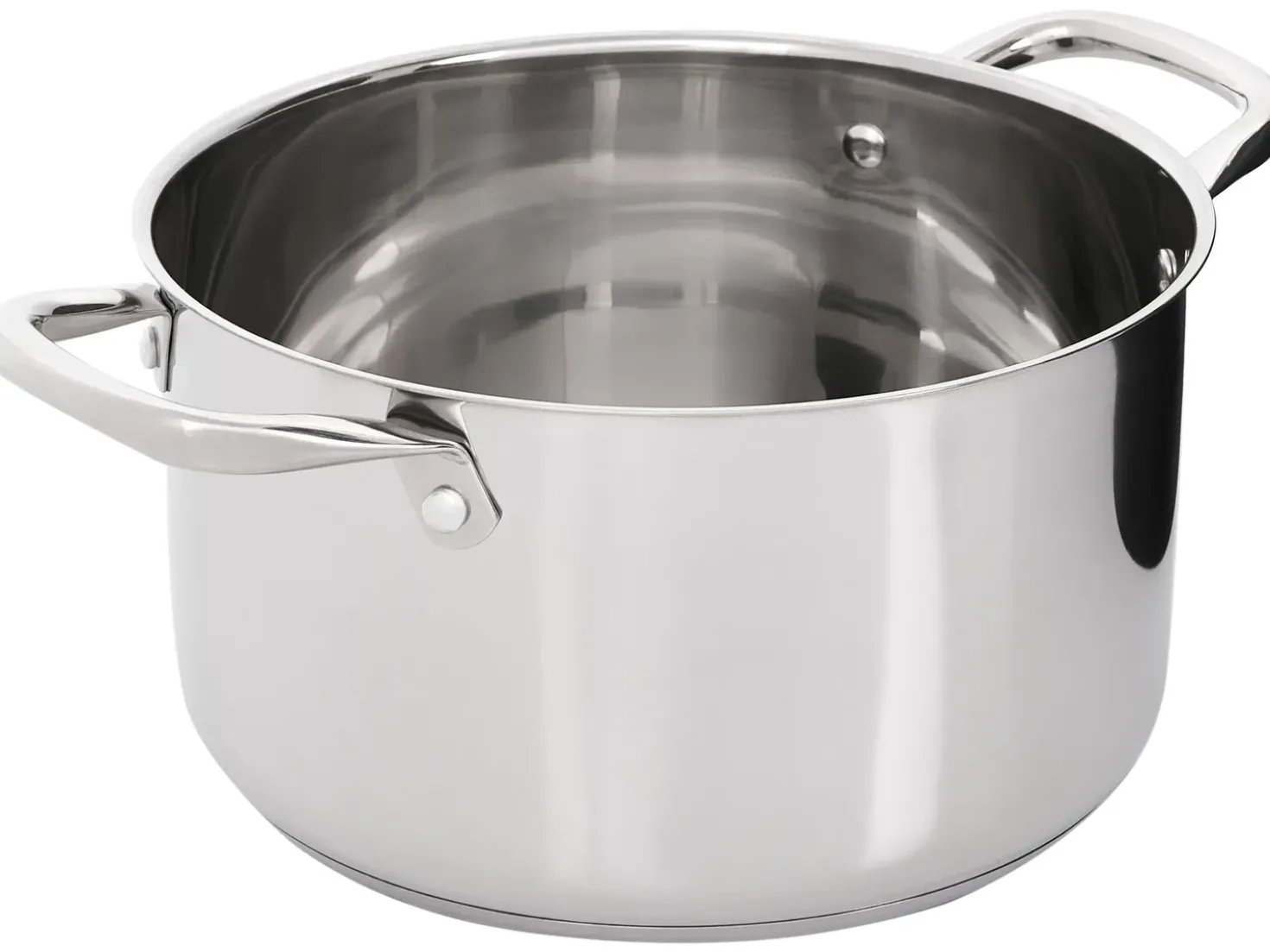 Set di 7 padelle PRIMECOOK Acciaio inox Argento