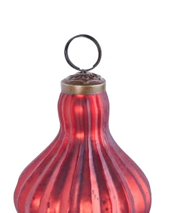 Set di 8 palline decorative BRILLANT Vetro Rosso