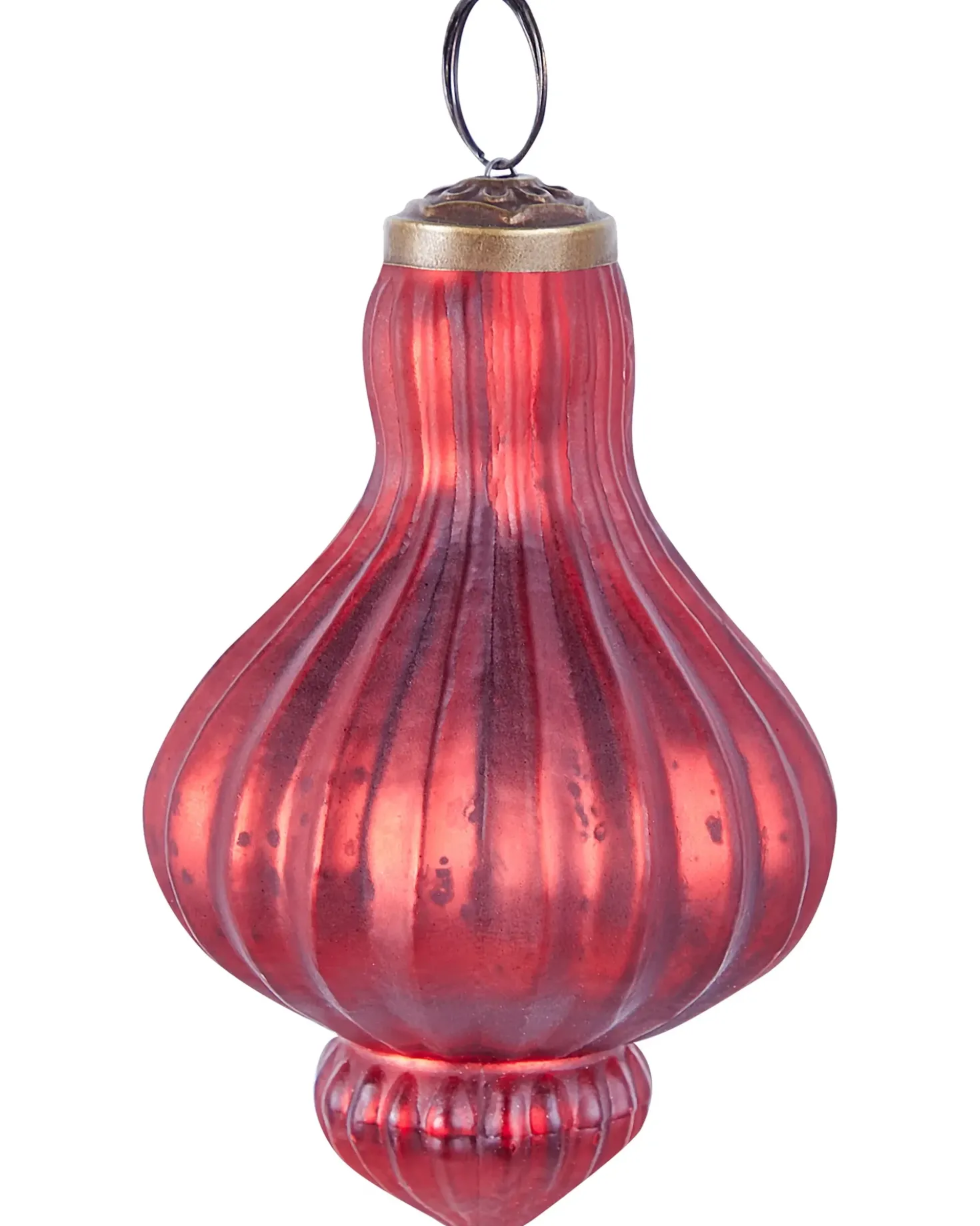 Set di 8 palline decorative BRILLANT Vetro Rosso