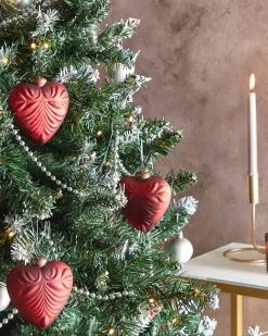 Set di 8 palline decorative FERIABLE Vetro Rosso