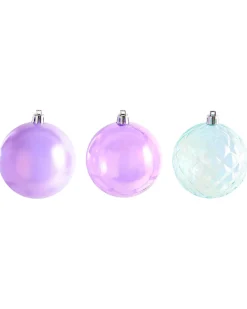 Set di 24 palline decorative ASNEN Viola