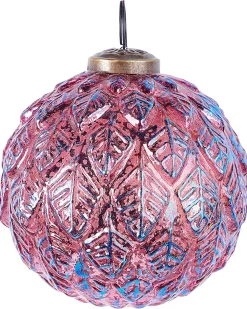 Set di 6 palline decorative ASTRAL Vetro Rosa