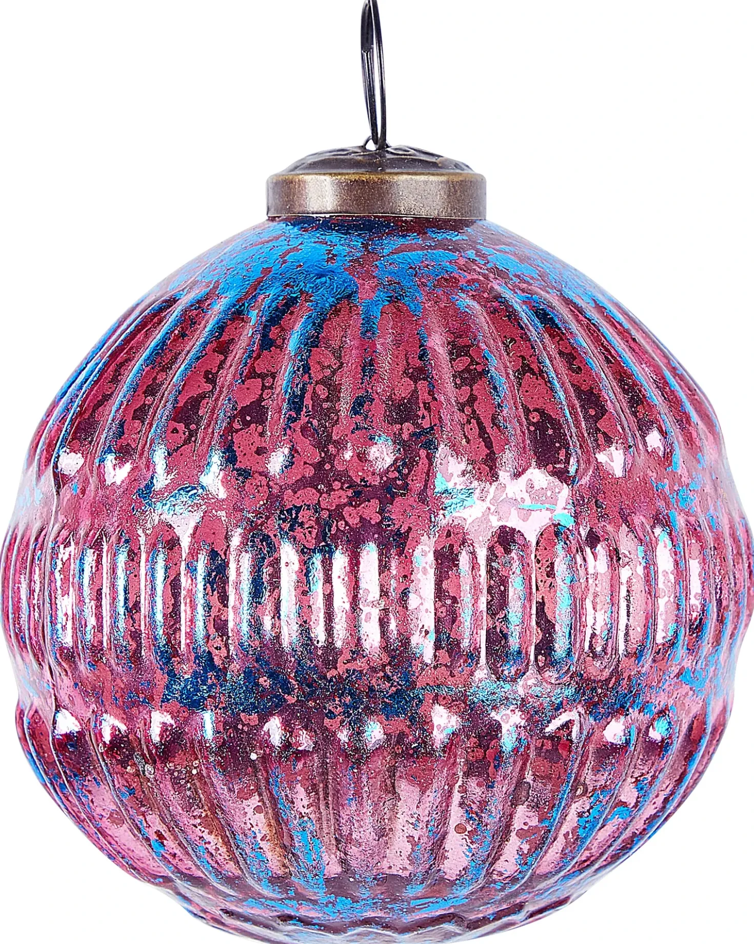 Set di 6 palline decorative ASTRAL Vetro Rosa