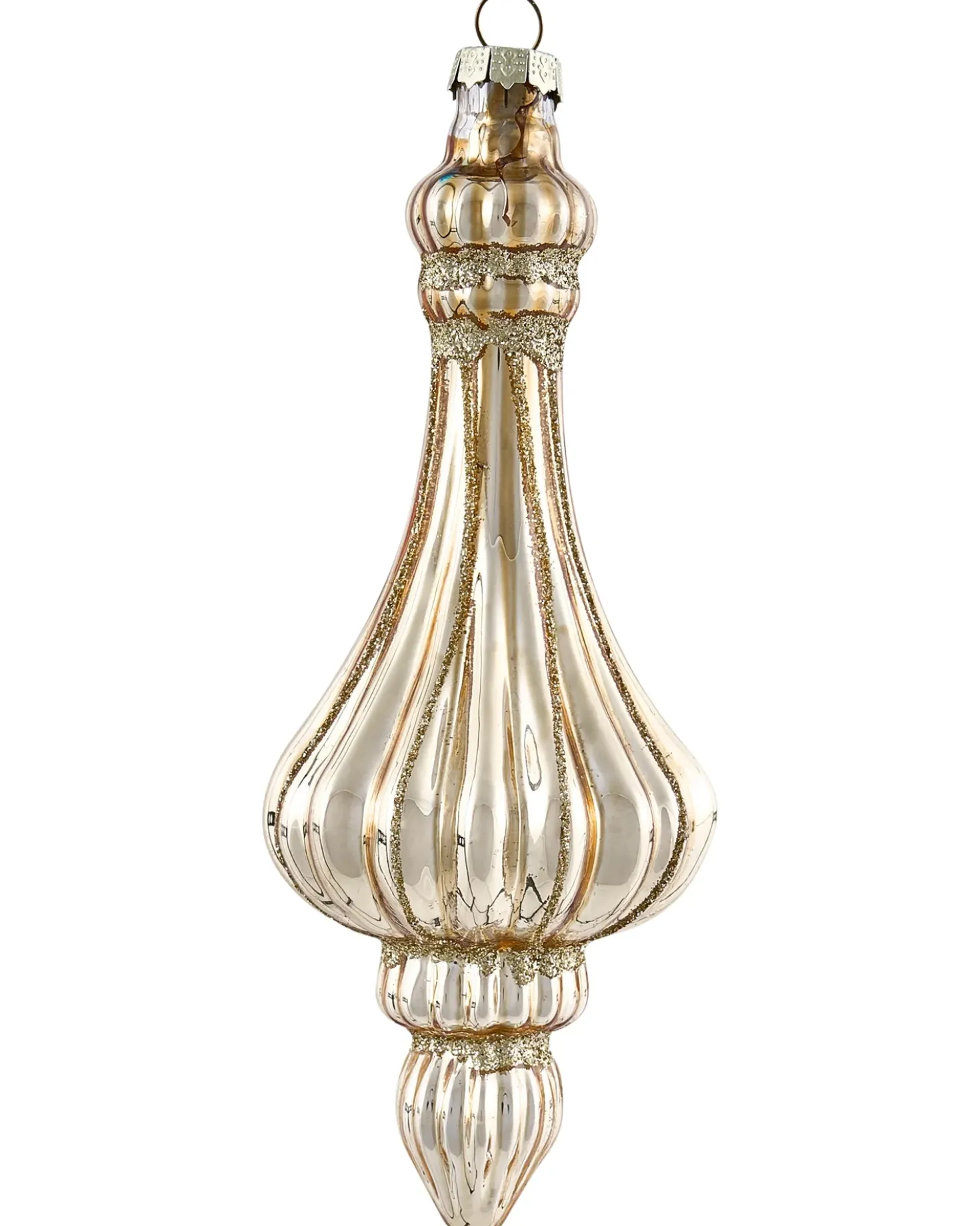 Set di 70 palline decorative FLICKER Vetro Oro