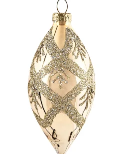 Set di 70 palline decorative FLICKER Vetro Oro