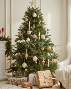 Set di 70 palline decorative FLICKER Vetro Oro